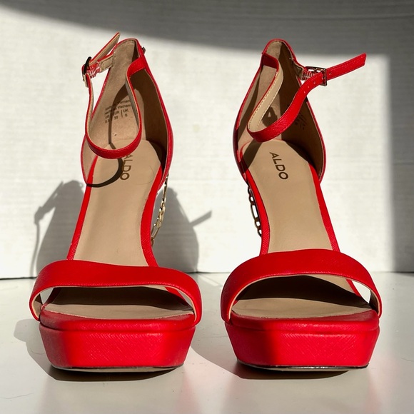 Aldo Scarlettchain High Heel Sandal - Picture 2 of 12